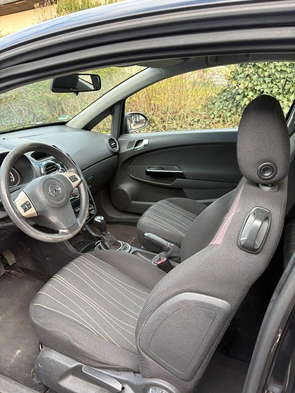 Gebraucht Opel Corsa 80 PS (58 kW) 2008 Schwarz Kleinwagen