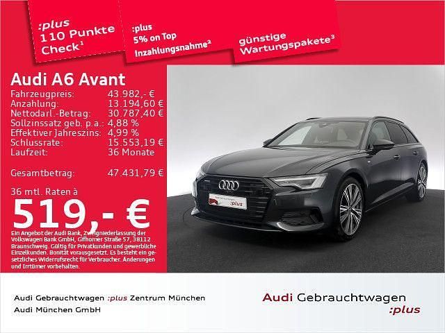 Gebraucht Audi A6 S-Line 265 PS (194 kW) 2023 Manhattangrau metallic Kombi