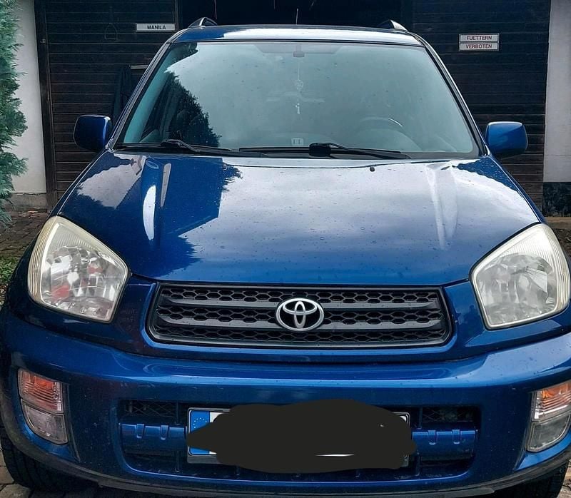 Gebraucht Toyota RAV4 125 PS (91 kW) 2003 Blau SUV