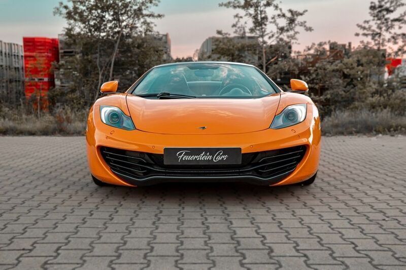 Gebraucht McLaren MP4-12C 626 PS (460 kW) 2014 Orange metallic Cabrio