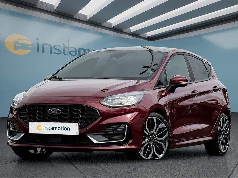 Rot Gebraucht 2022 Ford Fiesta ST-Line Kleinwagen | 18.399 € (Etwas zu teuer) - Bild 1/4