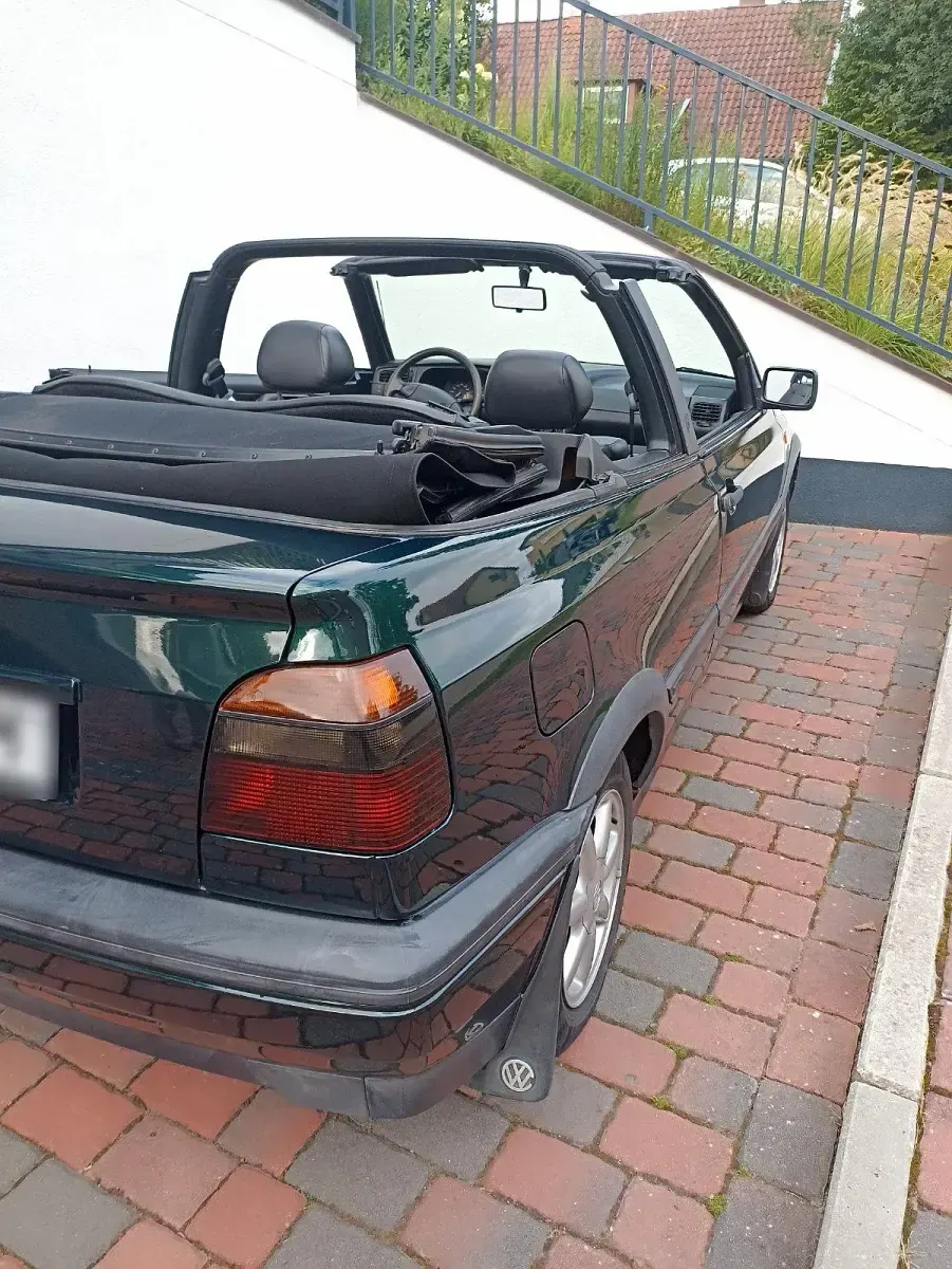Gebraucht VW Golf Cabriolet 116 PS (85 kW) 1994 Grün Cabrio