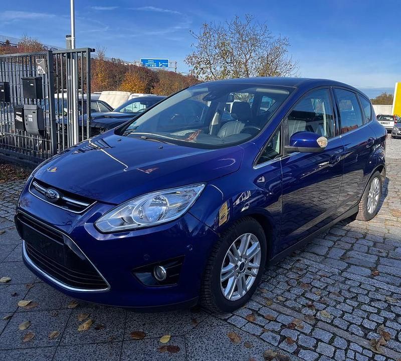 Gebraucht Ford C-MAX Titanium 125 PS (91 kW) 2014 Blau Van / Kleinbus