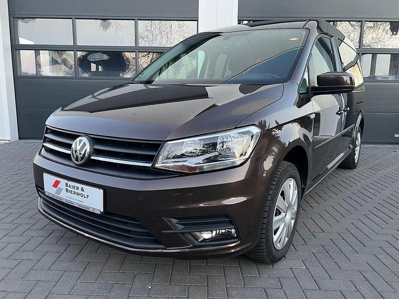 Gebraucht VW Caddy Maxi 102 PS (75 kW) 2019 Braun Van / Kleinbus