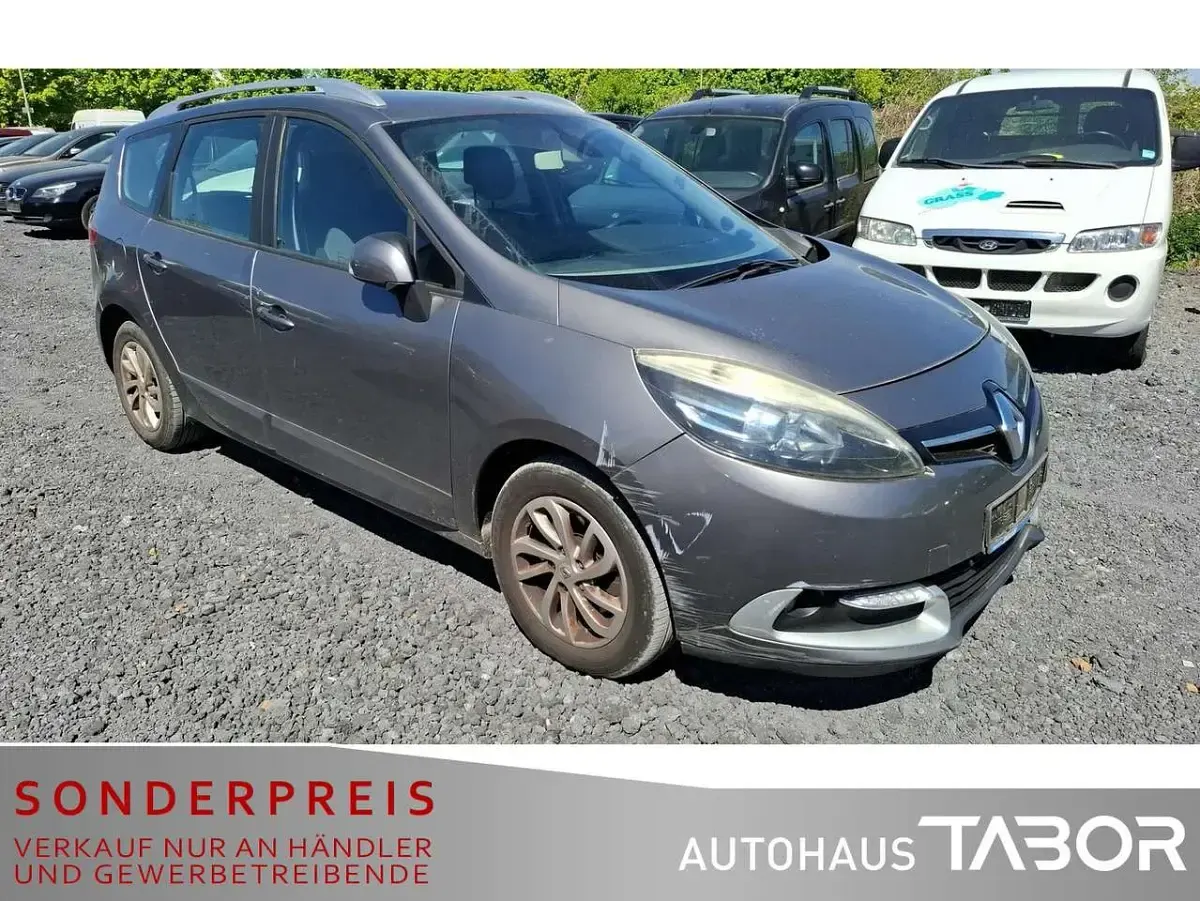 Gebraucht Renault Scénic III Initiale Paris 110 PS (80 kW) 2014 Grau Van / Kleinbus