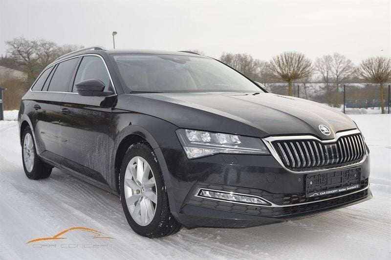Gebraucht Skoda Superb Style 150 PS (110 kW) 2021 Schwarz Limousine