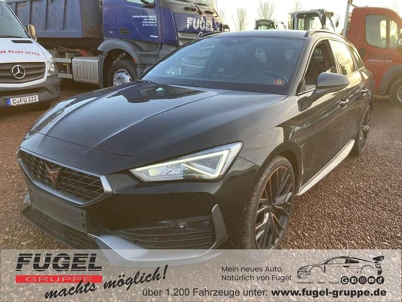 Mitternachtsschwarz Gebraucht 2021 Cupra Leon VZ Kombi | 24.498 € (Fairer Preis) - Bild 1/4