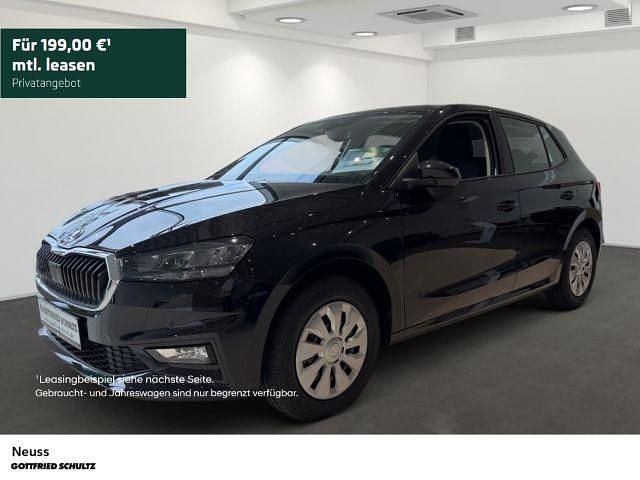 Neu Skoda Fabia Selection 95 PS (69 kW) 2025 Schwarz Kleinwagen