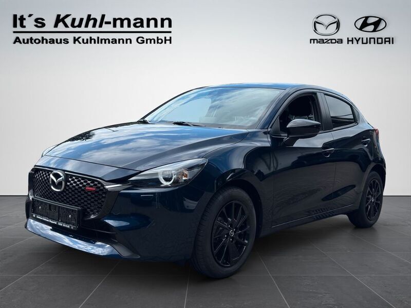 Blau Gebraucht 2024 Mazda 2 Homura-Line Limousine | 18.900 € (Fairer Preis) - Bild 1/4