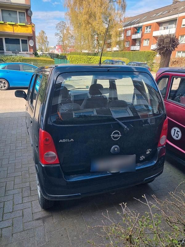 Gebraucht Opel Agila 60 PS (44 kW) 2005 Schwarz Van / Kleinbus