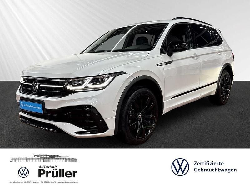 Oryxweiß perlmutteffekt (weiss) Gebraucht 2023 VW Tiguan Allspace R-line SUV | 39.900 € (Etwas zu teuer) - Bild 1/4