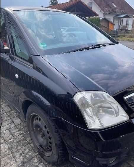 Gebraucht Opel Meriva 105 PS (77 kW) 2008 Schwarz Van / Kleinbus