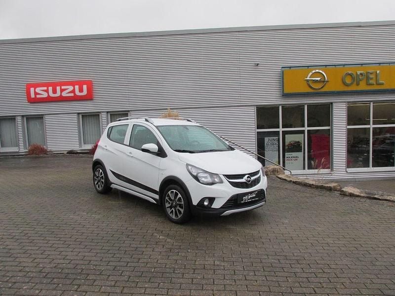 Gebraucht Opel Karl Rocks 75 PS (55 kW) 2017 Weiß Kleinwagen