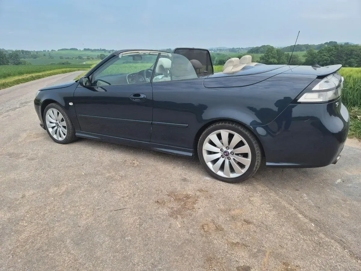 Gebraucht Saab 9-3 Cabriolet Aero 256 PS (188 kW) 2008 Blau Cabrio