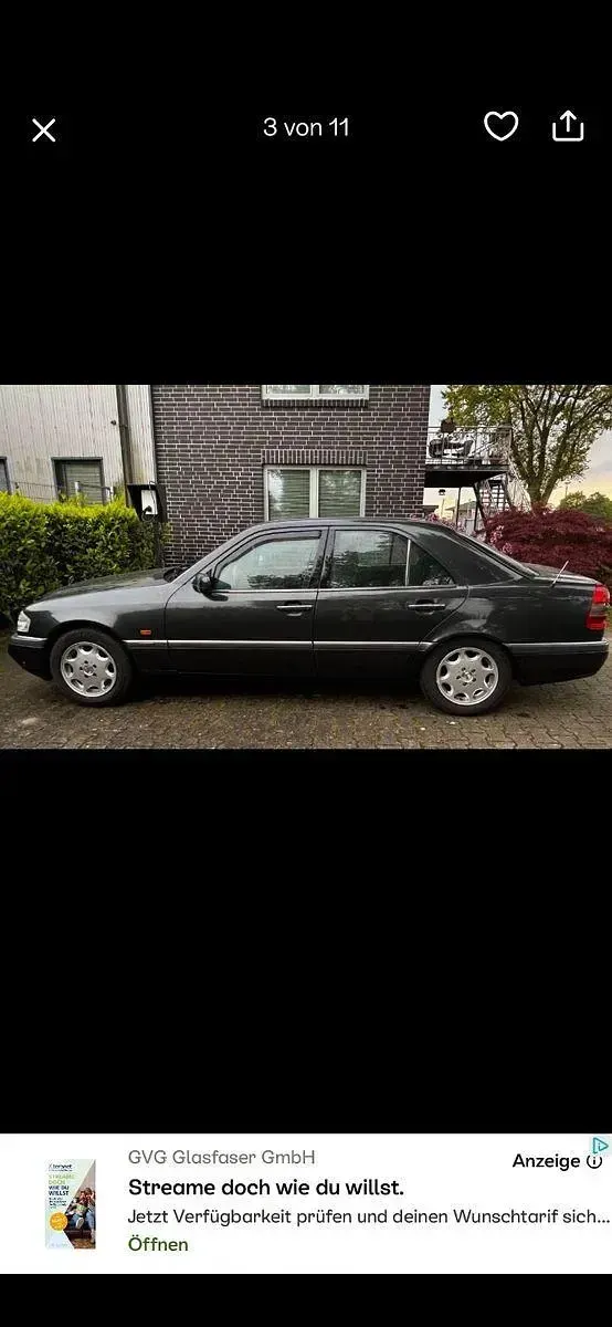 Gebraucht Mercedes C250 113 PS (83 kW) 1993 Schwarz Limousine