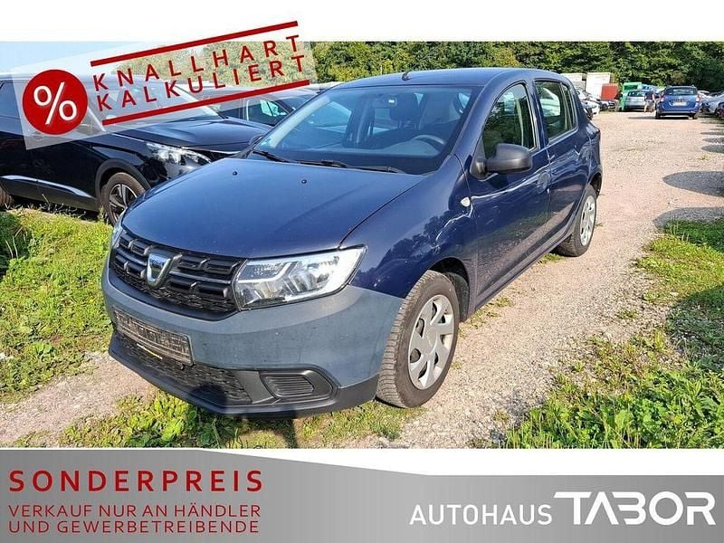 Blau marine Gebraucht 2018 Dacia Sandero Acces Kleinwagen | 3.785 € (Superpreis) - Bild 1/4