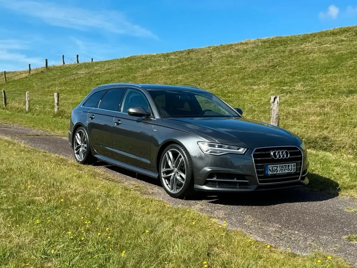Używany Audi A6 S-Line 190 KM (139 kW) 2018 Szary Kombi