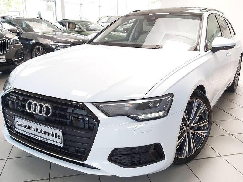 Gletscherweiß Gebraucht 2023 Audi A6 Sport Kombi | 48.499 € (Fairer Preis) - Bild 1/4