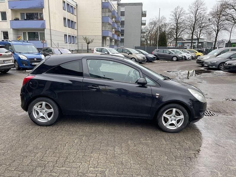 Gebraucht Opel Corsa Edition 69 PS (50 kW) 2010 Schwarz Kleinwagen