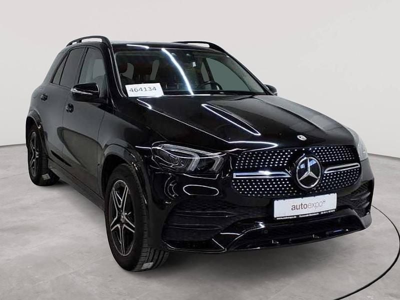Obsidianschwarz metallic Gebraucht 2022 Mercedes GLE350 SUV | 49.990 € (Guter Preis) - Bild 1/4