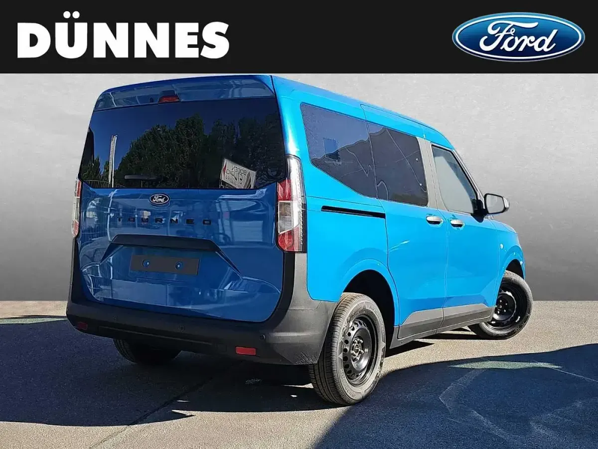 Neu Ford Tourneo Courier Trend 125 PS (91 kW) 2025 Blau Van / Kleinbus