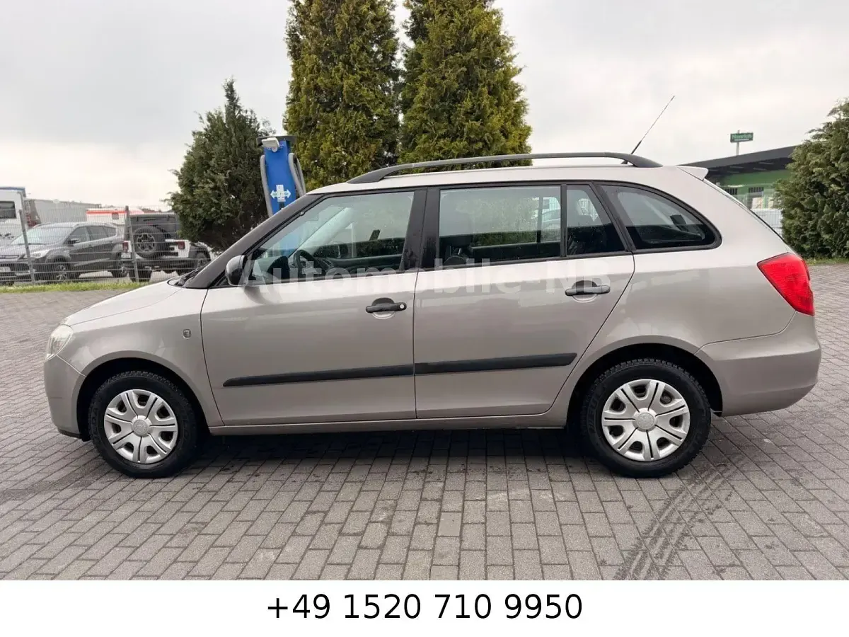 Gebraucht Skoda Fabia Cool Edition 69 PS (50 kW) 2009 Beige Kombi