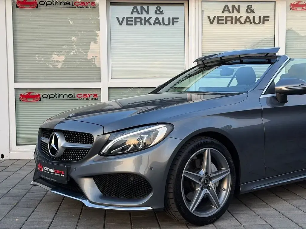 Gebraucht Mercedes C200 AMG line 184 PS (135 kW) 2018 Grau Cabrio