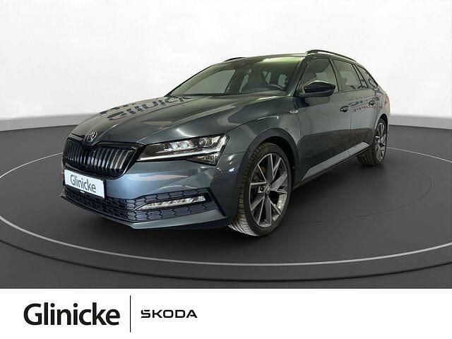 Gebraucht Skoda Superb SportLine 218 PS (160 kW) 2021 Grau Kombi