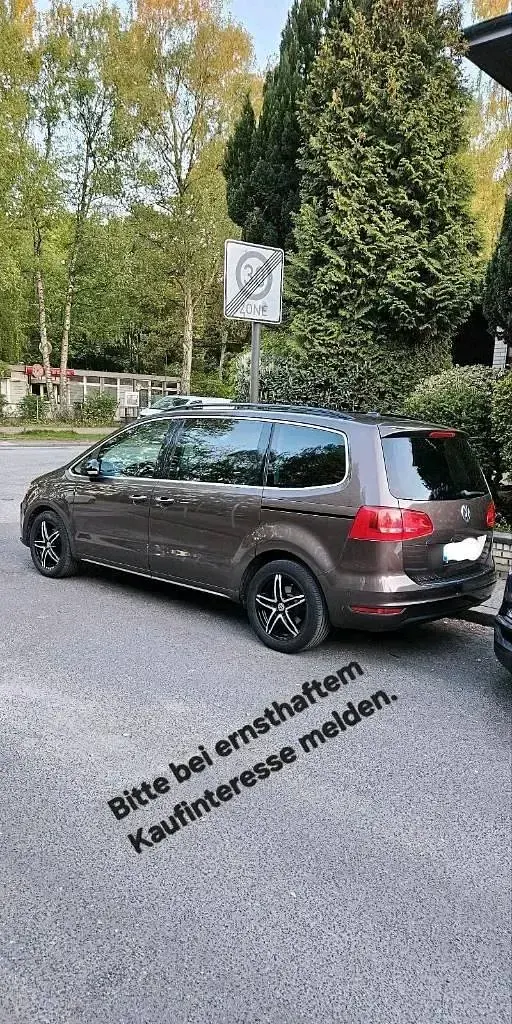 Gebraucht VW Sharan 170 PS (125 kW) 2012 Braun Van / Kleinbus
