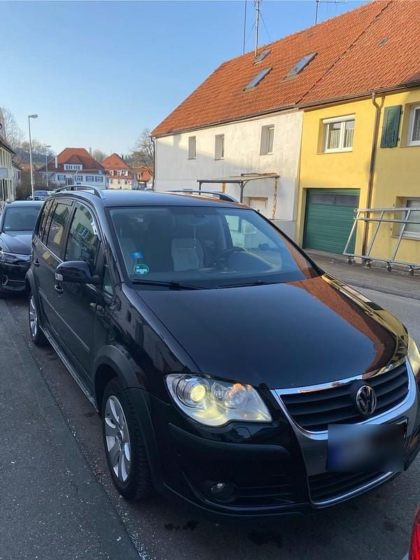 Gebraucht VW Touran Cross 170 PS (125 kW) 2007 Schwarz Van / Kleinbus