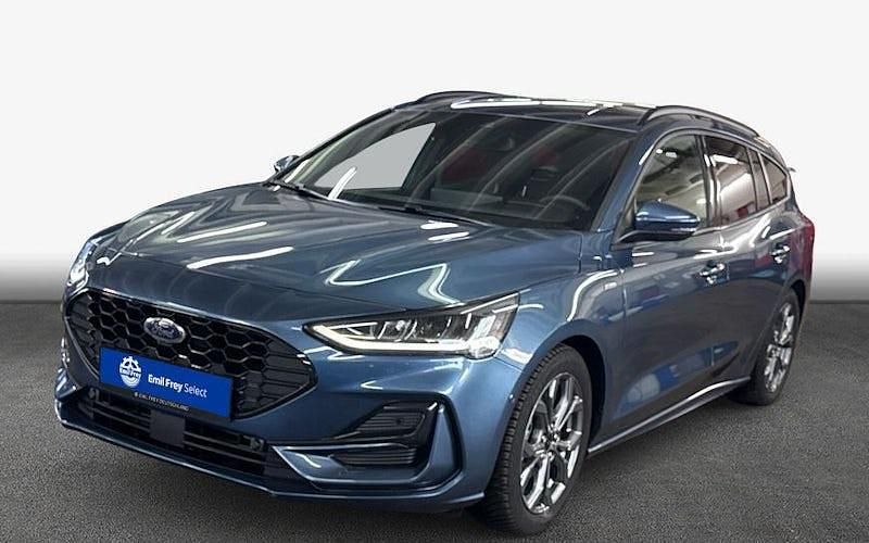 Gebraucht Ford Focus ST-Line X 155 PS (114 kW) 2024 Blau Kombi