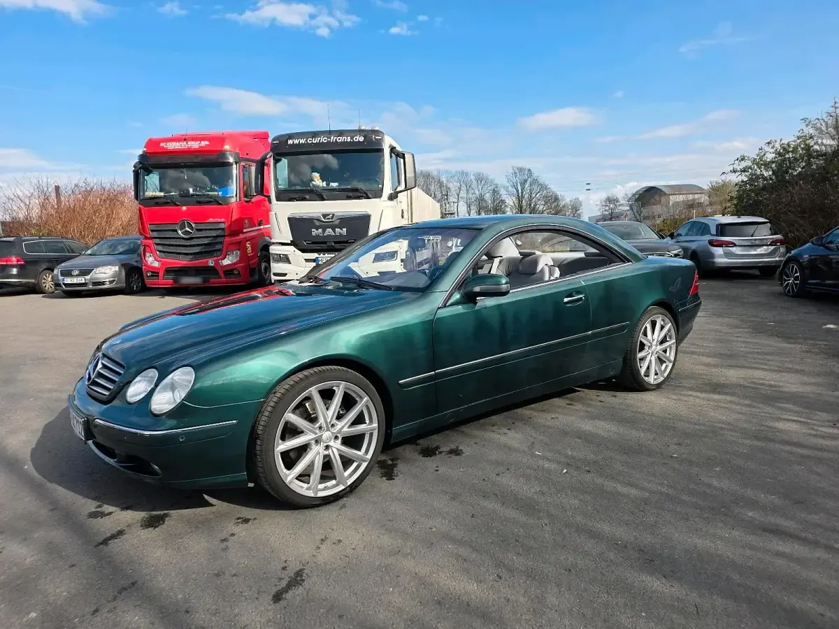Gebraucht Mercedes CL500 306 PS (225 kW) 2000 Grün Coupé
