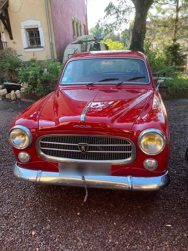 Second-hand Peugeot 403 1963 Roșu Berlinǎ