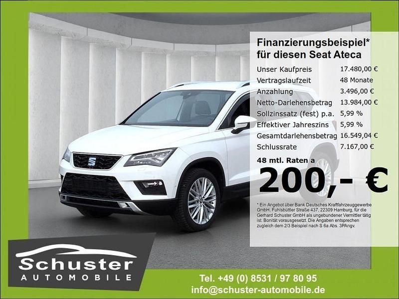 Gebraucht Seat Ateca XCELLENCE 190 PS (139 kW) 2017 Weiss SUV