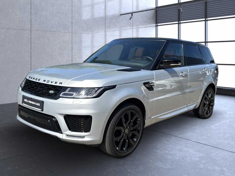 Schwarz metallic Gebraucht 2021 Land Rover Range Rover Sport HSE SUV | 66.899 € (Fairer Preis) - Bild 1/4
