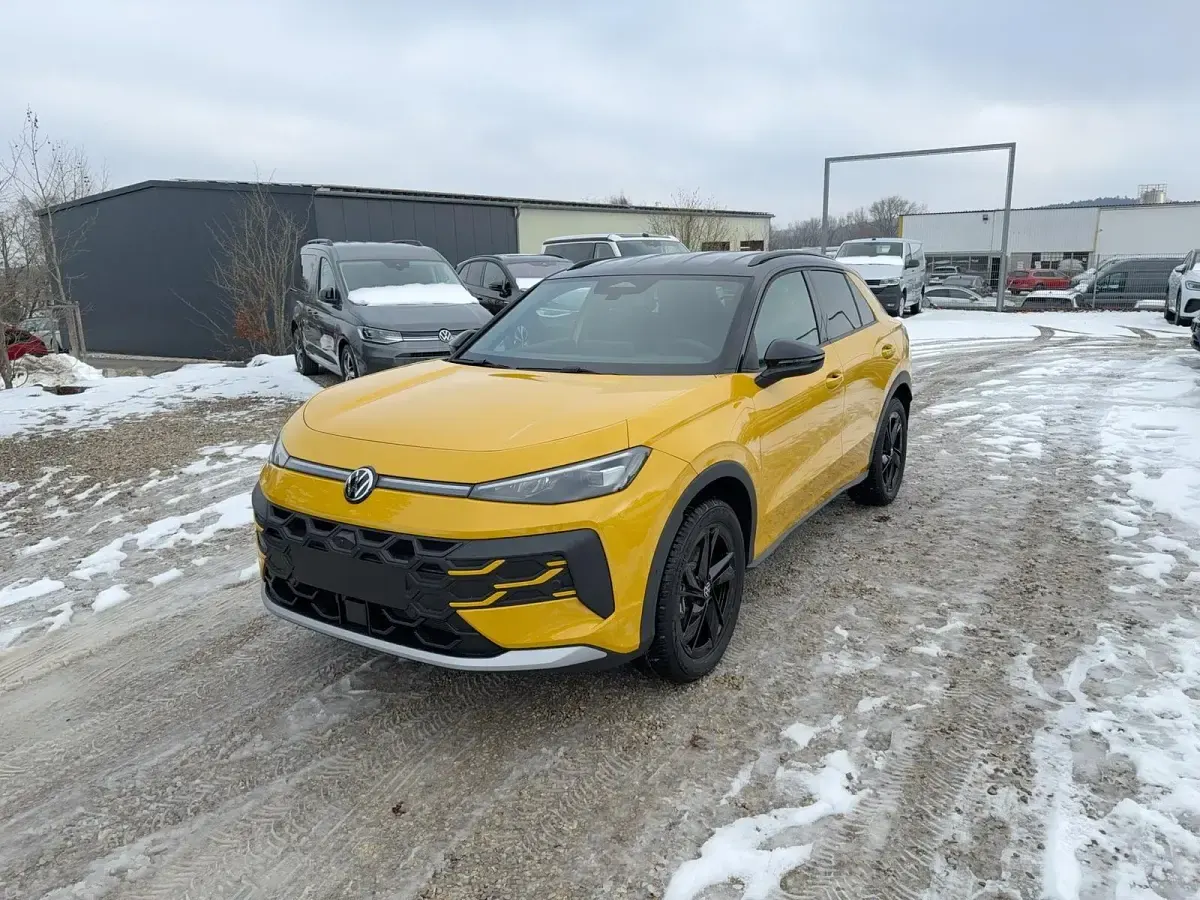 Nowe VW T-Roc Style 2026 Żółty SUV