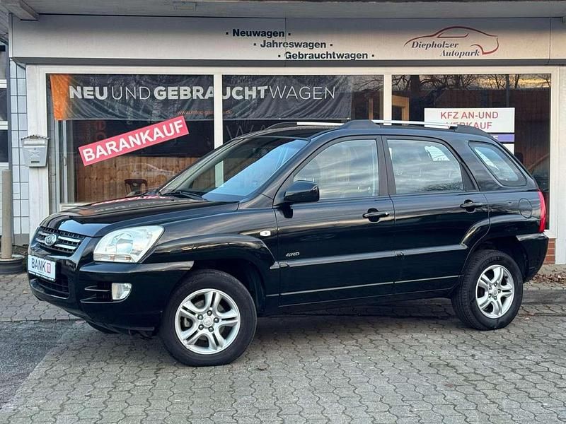 Gebraucht Kia Sportage EX 141 PS (103 kW) 2008 Black cherry SUV