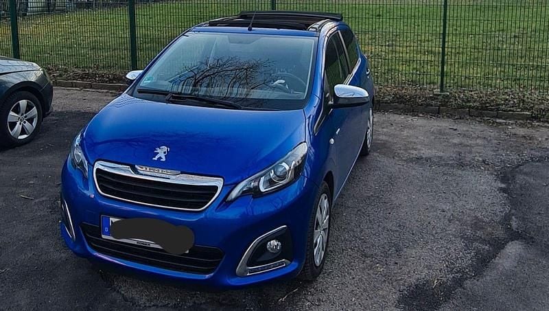 Gebraucht Peugeot 108 Style 72 PS (52 kW) 2021 Blau Kleinwagen