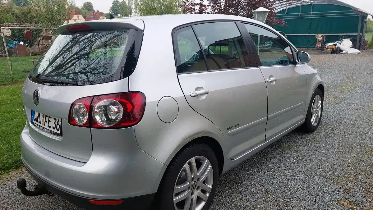 Gebraucht VW Golf VI 2008 Silber Kleinwagen
