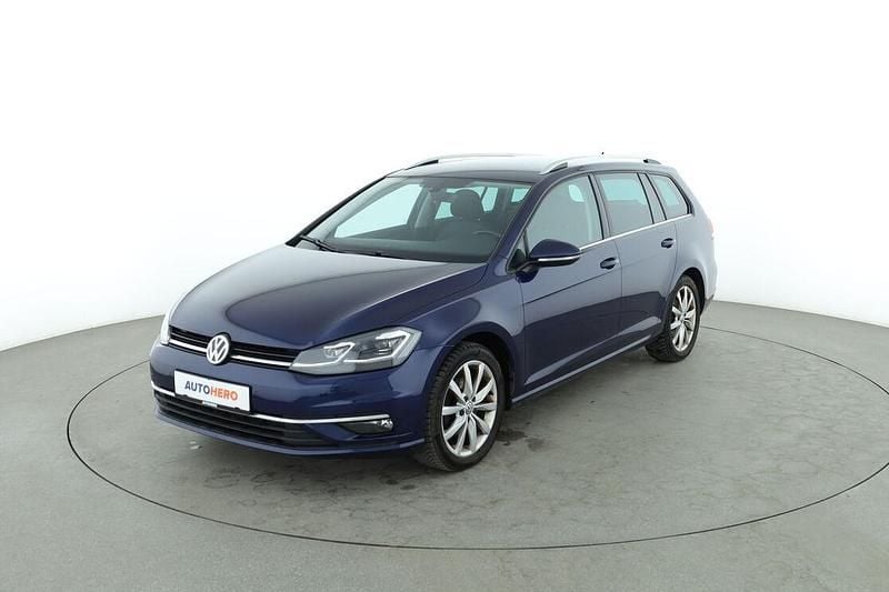 Gebraucht VW Golf VII Highline 2018 Blau Kombi