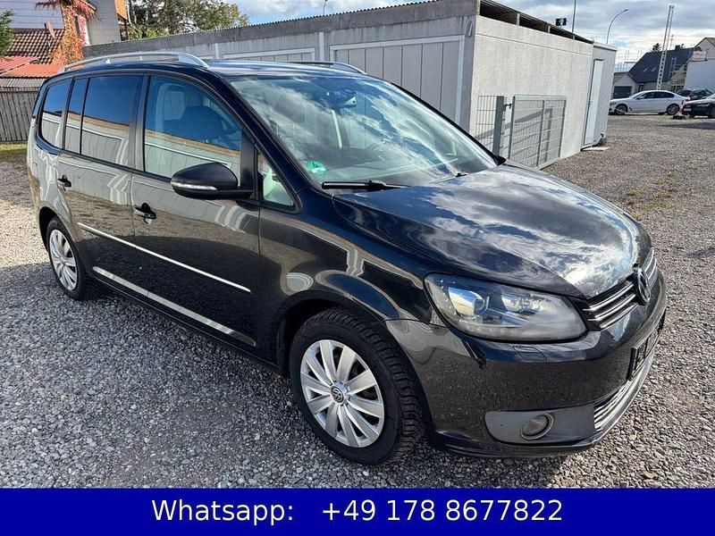Gebraucht VW Touran Highline 170 PS (125 kW) 2011 Schwarz Van / Kleinbus
