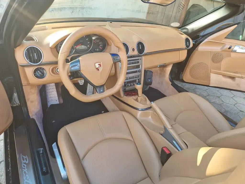 Gebraucht Porsche Boxster 245 PS (180 kW) 2007 Beige Cabrio