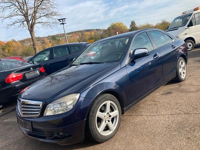 Blau Gebraucht 2008 Mercedes C200 Limousine | 2.500 € (Superpreis) - Bild 1/4