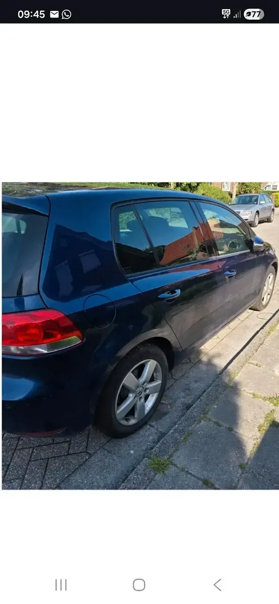 Gebraucht VW Golf VI 80 PS (58 kW) 2011 Blau Kleinwagen