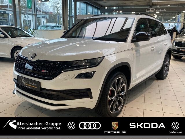 (moonweiss metallic) Gebraucht 2020 Skoda Kodiaq RS SUV | 31.490 € (Fairer Preis) - Bild 1/4