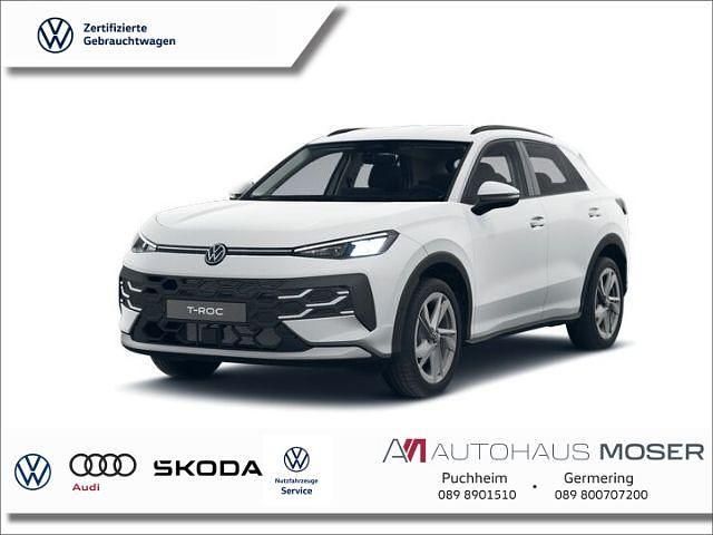 Pure white Neu 2025 VW T-Roc Life SUV | 34.940 € (Guter Preis) - Bild 1/2