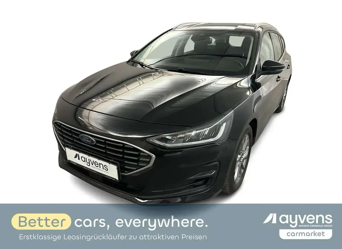 Gebraucht Ford Focus 125 PS (91 kW) 2023 Obsidianschwarz metallic Coupé