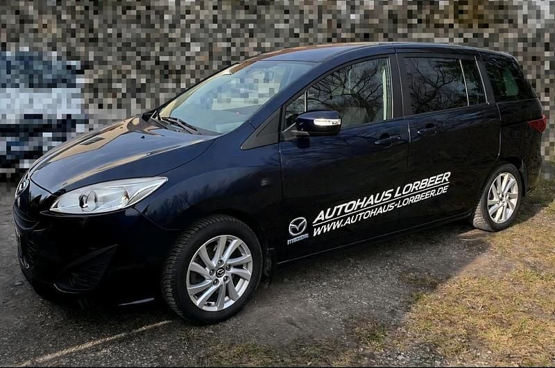 Gebraucht Mazda 5 115 PS (84 kW) 2013 Blau Van / Kleinbus