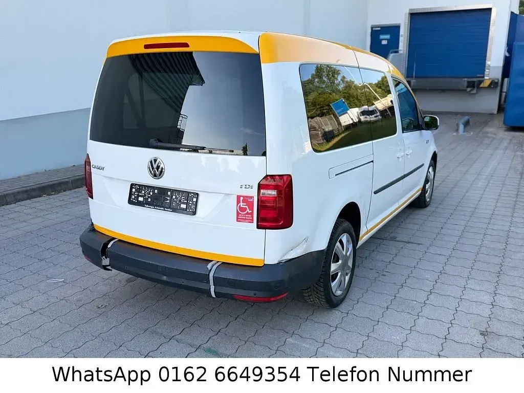 Gebraucht VW Caddy Maxi 102 PS (75 kW) 2018 Weiß Van / Kleinbus