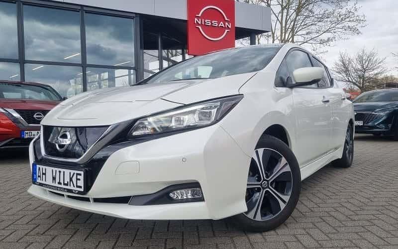 Weiß Gebraucht 2022 Nissan Leaf N-Connecta Kleinwagen | 14.490 € (Fairer Preis) - Bild 1/4